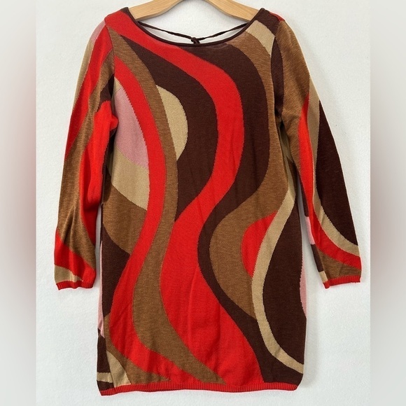 Missoni Printed Knit Dress Retro Women's Size M/L - Picture 4 of 6